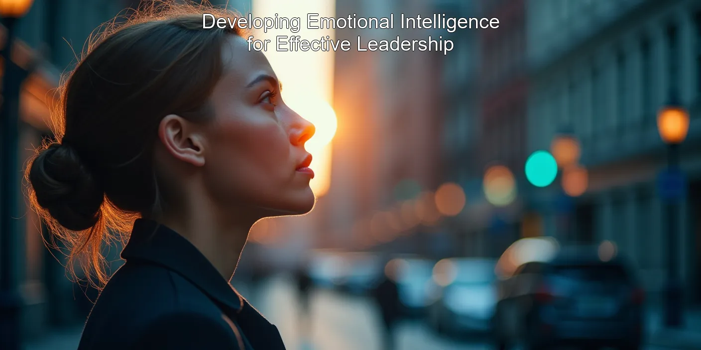 Developing Emotional Intelligence for Effective Leadership