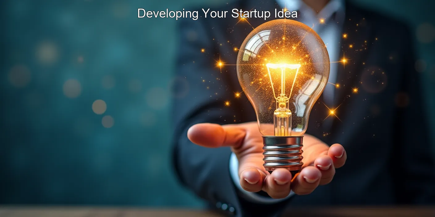 Developing Your Startup Idea